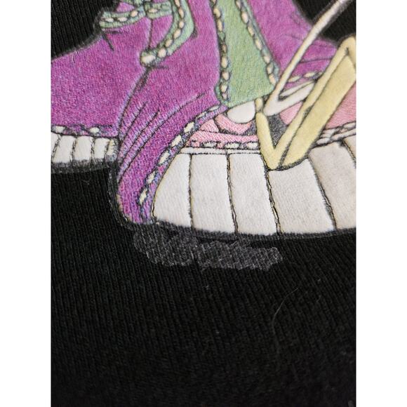 Rare Vintage 90s Spaghetti Tank Baby Crop Top, bratz girl print winged tank - Picture 6 of 7